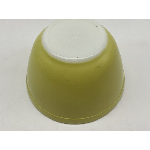 PYREX MCM Nesting Mixing Bowls Harvest 401 B-26 and yellow 401 1.5 QT Vintage - Picture 13 of 16
